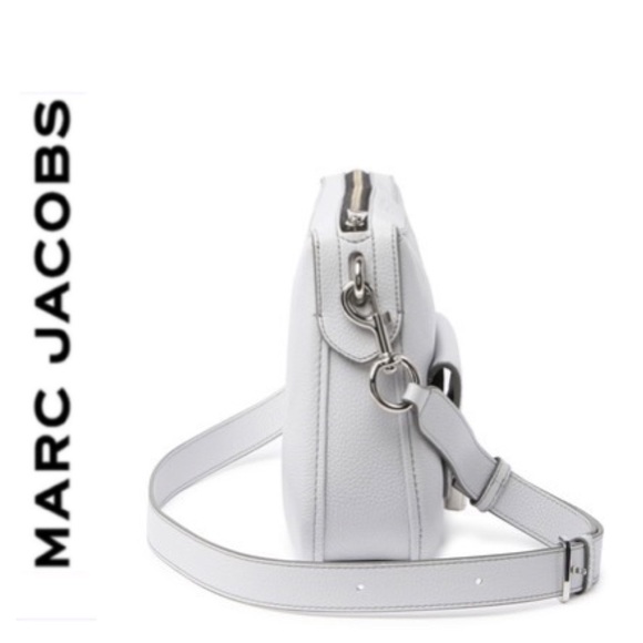 NWT Marc Jacobs genuine leather messenger gray - Picture 6 of 11